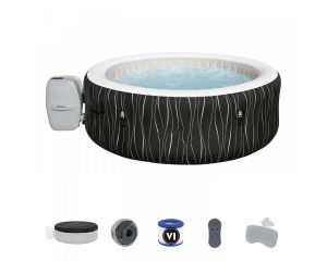 Spa Gonflable Rond Jardin Propre Hollywood 4 - 6 personnes avec LED