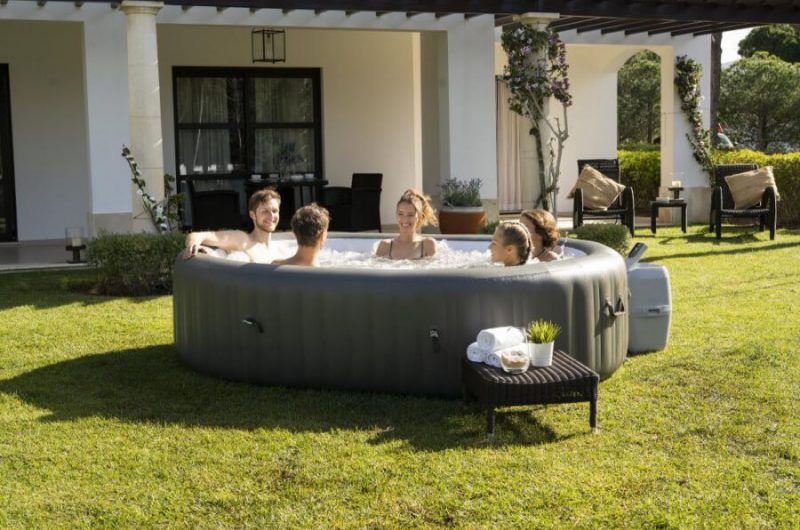 Spa Gonflable Jardin Propre Ovale Mauritius 5 - 7 personnes – Image 3